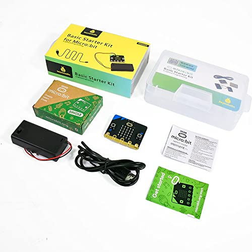 KEYESTUDIO BBC Micro:bit V2 Kit de Composants PC Kit de Codage éducatif avec Carte Micro bit V2