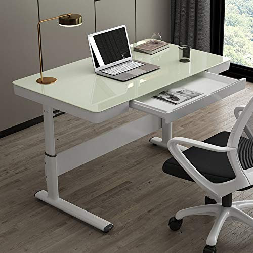 Stehpult, Besprechungstisch, höhenverstellbarer Computertisch, Heimschreibtisch, Laptop, einfacher Schreibtisch für Studenten, Schreibtisch für Schlafzimmer/Wohnzimmer/Büro