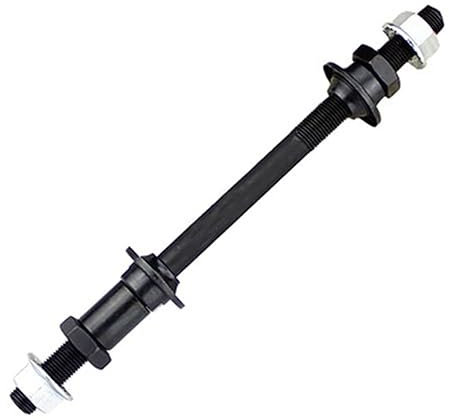 Fahrrad Schnellspanner M10 Fahrrad-Radnabe Achse vorne hinten 6000/6200 Lager solide Spindelwelle MTB Fahrrad Achse Hebel Fahrrad Reparatur Werkzeug Zubehör Schnellspanner Fahrrad(Rear axle M10)