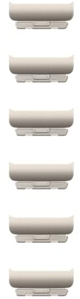Apple Watch Band - Paket för 46 mm länkarmband naturligt