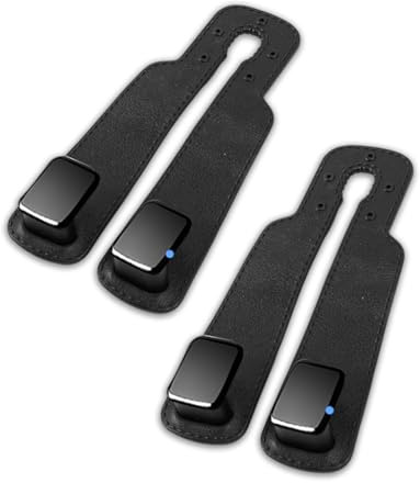 KGDUYC Car Hooks Auto-Haken für Kopfstütze, Autositz-Haken, Geldbörsenhaken für Auto, doppelte Kopfstützen-Haken, Auto Kleiderbügel, Autositz-Rückenlehnen-Organizer, Taschenhalter Auto