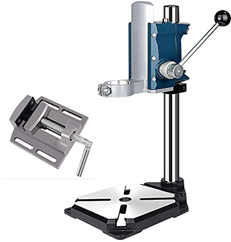Support de perceuse à Colonne, Support de perceuse à Colonne d'établi, Support de perceuse à Colonne avec étau, Support de perceuse à Colonne pour perceuse à Main, Outil de Support de serrag