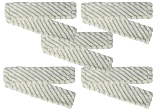 vhbw 10x Replacement Cover Scrubber Sleeve Large compatible with Bosch GlassVAC Window Cleaner Squeegee - Mop Attachment Cloth Pad