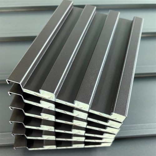 Metal Roofing Panels, Aluminum Ceilings, Polyurethane-Filled Metal Roofing Panels, All-Weather Metal Cladding Suitable for Terrace Sunroom Construction. 3 Pc_L 800mm(31.5)