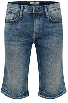 Blend Denon herr jeans shorts kort denim byxor av stretchmaterial normal passform