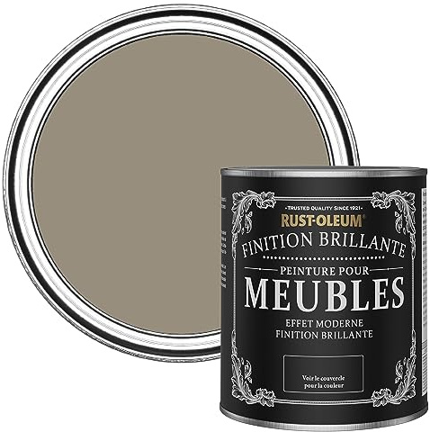 Rust-Oleum Brown Furniture & Skirting Board Paint in Gloss Finish - Cocoa 750ml