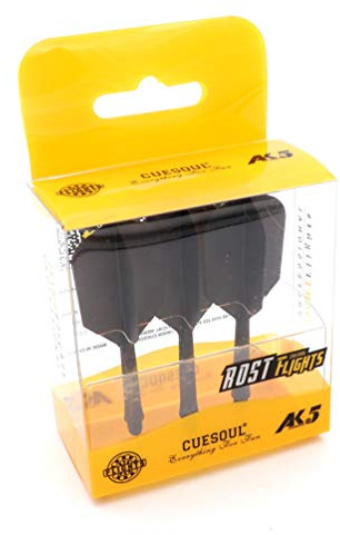 CUESOUL ROST integrierter Dartschaft und Flights Medium, schlanke Form, 3er-Set (CSAK-51SC)