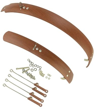 Amagogo Klappbarer Fahrrad Schutzblech, Vorderer Hinterer Schutzblech, Radschutz, Reparatur, Ersatzteile, Fahrrad Schutzblech Zum Reiten,