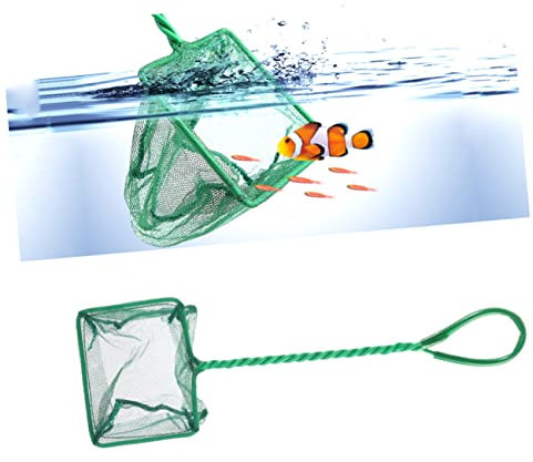 POPETPOP 4er-Pack 4 Mini-fischernetz-Set Tragbares Fischteichnetz Für Garnelen Feines Design Für Sanften Fang Für Wasserlebensräume
