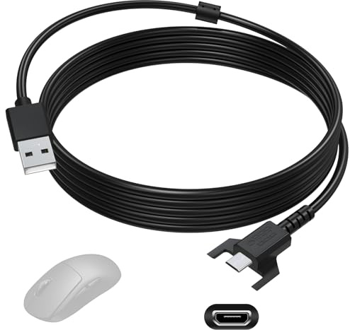 Zosvoses G403 Micro USB Cable Compatible with Logitech G403, G703, G900, G903, G Pro, G PRO X Superlight Wireless Gaming Mouse, G560 Speaker, G Pro Mechanical Gaming Keyboard, 6ft