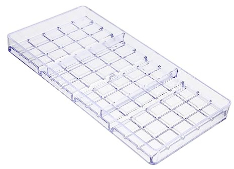 iplusmile Moule à Chocolat Transparent En Plastique Rigide Compartiments Longs Moules à Chocolat Flexibles Antiadhésifs Pour Fabrication De Bonbons Et Confiserie Maison