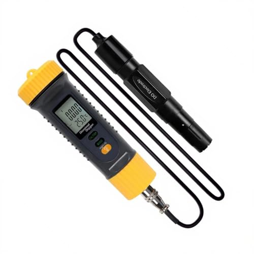 Pequeño Medidor De Oxígeno Disuelto ABS Probador Calidad Del Agua Monitoreo In Situ Almacenamiento Datos Análisis Conexión USB/L Sensores Oxígeno Saturación