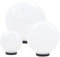 vidaXL 3x Lampe Boule à LED Sphérique Chemin Éclairage Lampe de Jardin