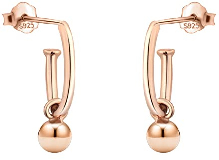 SOFIA MILANI - Damen Ohrringe 925 Silber - Kugel Ohrstecker