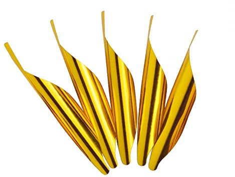 DONGKER Freccia piuma, 50 pezzi 1.75 pollici tiro con l'arco Spin-Ganes, freccia a spirale in plastica piumaggio albero molle freccia per tiro con l'arco caccia tiro