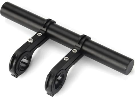 Bestgle Fahrradlenker Erweiterung, Aluminiumlegierung Bike Lenker Erweiterung, mit Doppelter Klemmbasis Lenker Erweiterungfür Halten Fahrrad Geschwindigkeitsmesser, GPS, Telefon Halterung