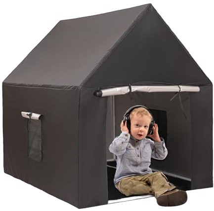 Sensorisches Pop-up- für Autismus, tragbares - zur Belastung von Stressangst bei Kindern, Kinderspielhaus, um Sie zu lesen, zu schlafen und ruhig, faltbar, schnelle Montage