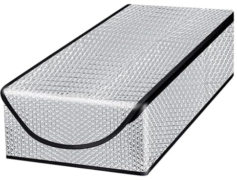 Housse d'Isolation pour Escalier de | Barriere Reflective Anti Rayonnements - Protection Isolante Résistante aux UV et Intempéries pour Fenêtre Atelier Garage Studio Cave Niche