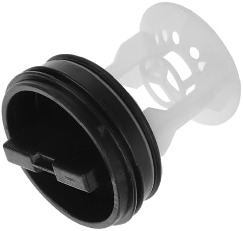 Uonlytech Bouchon Étanchéité Pompe Vidange Machine Laver Compatible Tambour Filtre Bourre Plastique Protection Canalisation Obstructions