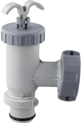Kivivaka Válvula de émbolo de piscina de repuesto para bombas de filtración Intex 1500/2500/4000 GPH, clorador de agua salada y bomba de 5000 GPH ABS