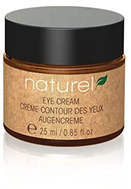 naturel Augencreme 25ml; être belle Cosmetics; vegane, feuchtigkeitsspendende Creme gegen Falten; Anti-Aging; gegen Augenringe