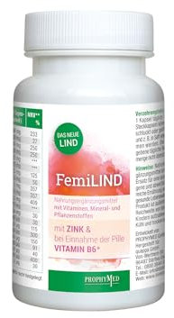 FemiLIND – Optimale Nährstoffversorgung für Frauen | 60 Kapseln | 100% Vegan | Made in Germany | Mit Vitaminen, Spurenelementen & Pflanzenstoffen