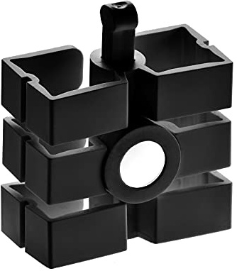 EISNHAUER ® Magnet für Kabelkette Slim für saubere Verkabelung an höhenverstellbaren Schreibtischen (Schwarz)