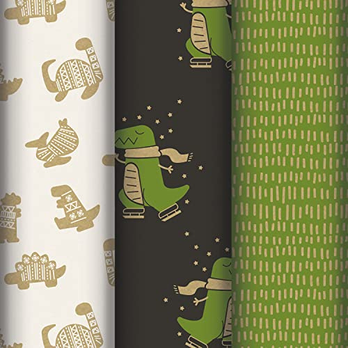 CLAIREFONTAINE 223846AMZC - cartone da 12 rotoli di carta regalo 2x0,70mt