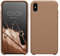 kwmobile Case Compatible with Apple iPhone XS Max Case - TPU Silicone Phone Cover with Soft Finish - Cappuccino