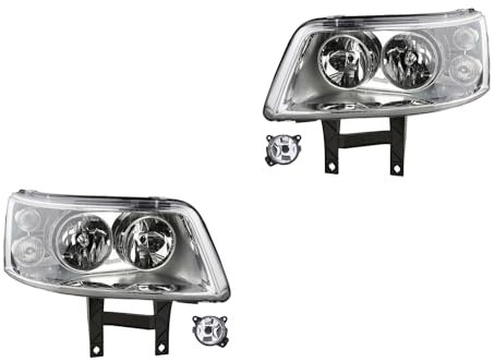 Johns, Scheinwerfer Satz Halogen passend für VW Transporter T5 03-10/2009 H7 H1 +Nebel