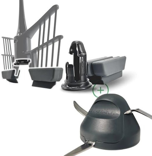 TeigPRO – passend für den Thermomix, Teig Pro Messer Dreckschutz, schützt den Thermomix TM6, TM5 Messer vor Teigresten und Schmutz. Blitzschnelles reinigen des Thermomix Messers (TeigPRO + MixPRO)