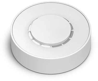 Flic Twist | Smart Home Controller | Works with Matter, Alexa, SmartThings Through Any Flic Hub (White)