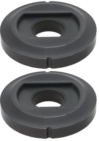 EMSea Lot de 2 Brides de Serrage Intérieures de Rechange 224415-9 Compatible avec Makita Les Disques de Meuleuse d'angle DM 115-230 mm Noir