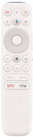 RC902N FER2 RöstFjärrkontroll Kompatibel med TCL A300 Pro TV 55A300-Pro | 65A300-Pro 75A300-Pro