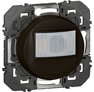 Legrand - Automatischer Dooxie-Schalter, 2 Drähte, ohne Neutral, schwarzes Finish