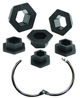 Laser 7463 Non Marring Socket/Wrench Insert Set 6pc
