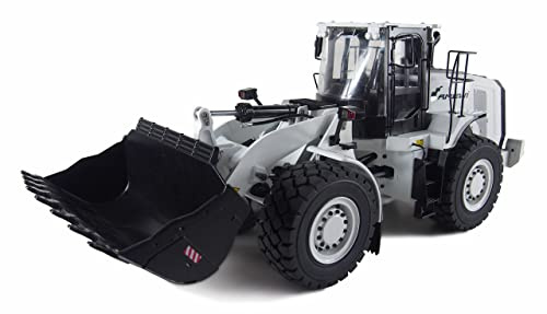 Amewi 22541 Hydraulik-Radlader G921H Vollmetall 4WD 1:16 2,4GHz RTR, weiß Maßstab 1:16
