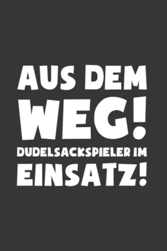 Dudelsack: Einsatz: Notizbuch / Notizheft für Bagpipe Bagpiper Bagpipes A5 (6x9in) liniert mit Linien