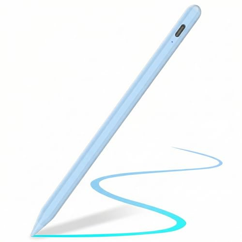 TQQ Stift für Apple iPad(2018-2025), Hochpräziser iPad Pencil mit Palm Ablehnung, Kompatibel mit A16/10-6 Gen, Air 7/6/5/4/3, Pro M4/M3/M2/12.9/11'', Mini 5/6/7