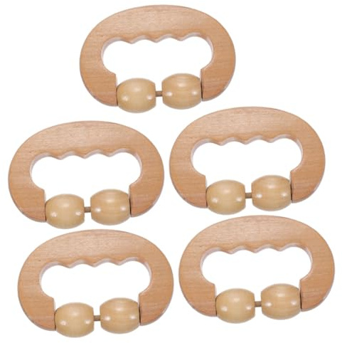 FRCOLOR 5stücke Back Roller Tragbares Massagegerät Für Rücken Und Beine Ganzkörper-massagewerkzeug Für Muskelentspannung Und Stressabbau Durchblutung