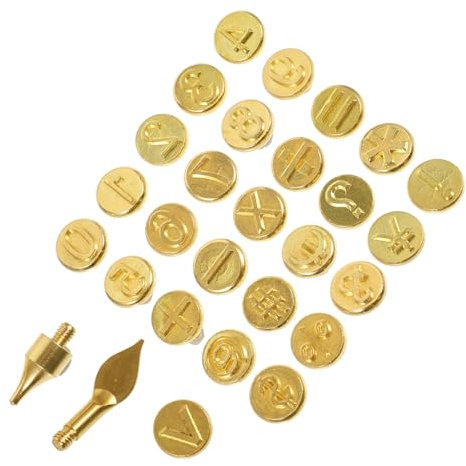 1satz Pyrographie Brennspitzen Set Für Holz Und Diy Gravurwerkzeug Mit Einzigartigen Mustern Kompatibel Mit Lötkolben Für Kreative Holzarbeiten Und Branding