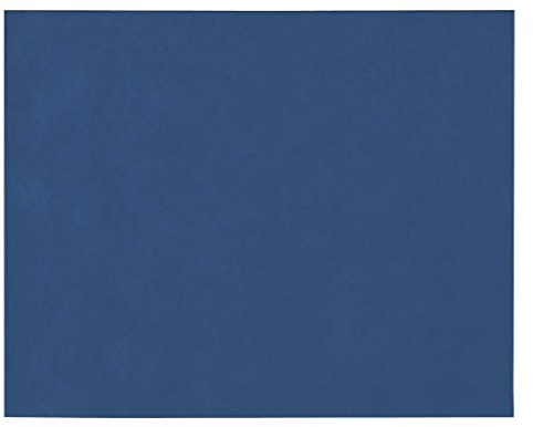 Papstar, 100 Tischsets, stoffähnlich, Vlies soft selection 30 cm x 40 cm dunkelblau, #82323