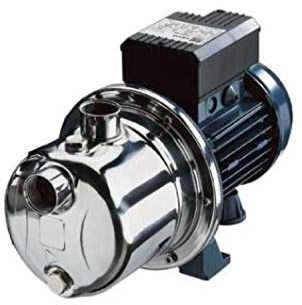 Ebara Elettropompa autoaspirante, serie JEX M/A 100, in acciaio inox, per pressurizzazione e approvvigionamento di acqua domestica, 0,75 kW e 1CV, colore blu