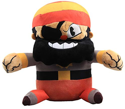 uiuoutoy Plush Soft Toys Devil Boss Ghost Mecup and Brocup Dolls Gift (Captain Brineybeard)