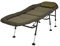 Westlake High Leg Bedchair with Integrated Pillow, Bedchair for Overnight Angling Sessions, Camping Bed, Fishing Equipment, Fishing Accessories, Brown,