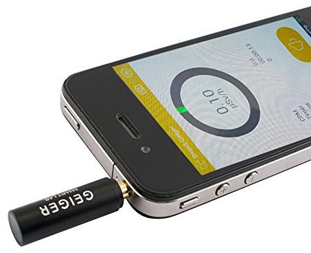 FTLab Smart Geiger Geigerzähler für Smartphone APP iOS Android Strahlungs Detektor Strahlenmessgerät Strahlungsmessgerät