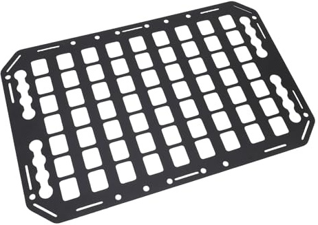 Focket Panneaux Rigides Molle pour VÉHICULEMENTS, Panneau de Camion en Alliage en Aluminium en Aluminium Lourd, Organisateur Multifonctionnel de Stockage en L pour Voitures pour Le