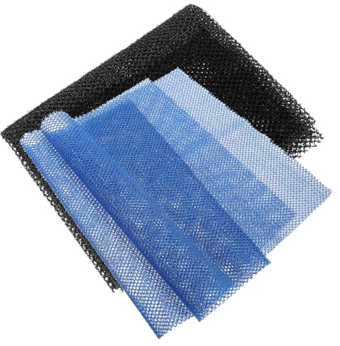 EPIGEIST 2 Stück-pack Afrikanisches Peelingnetz aus Chinlon Langer Körperpeeling Schwamm zum Entfernen Abgestorbener Haut Maschinenwaschbar für Dusche und Bad