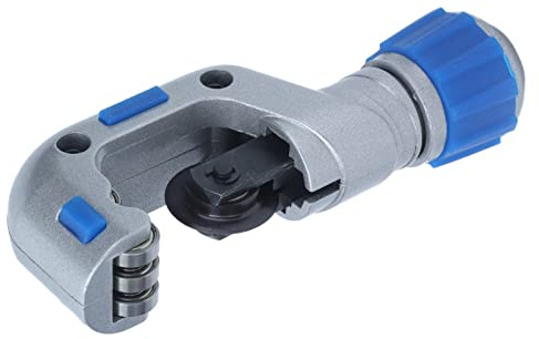 FILFEEL Strumento per Cuscinetti a Rulli Tagliatubi Manuale per Tubi Metallici Taglio in Alluminio Rame PVC da 5-50 Mm (4-32 mm)