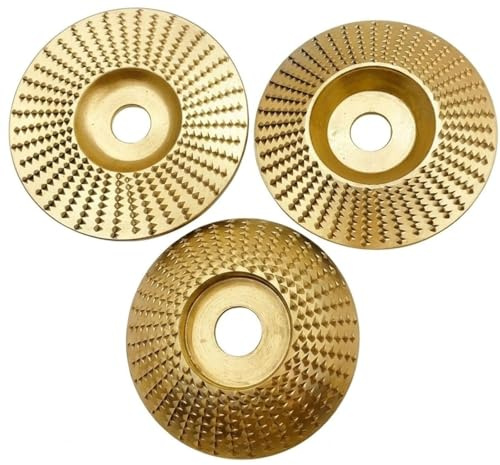 Almohadilla De Pulido for Amoladora Angular, Juego De Discos De Talla De Madera De Alta Resistencia for Amoladoras De 4 Y 4-1/2, Disco De Talla